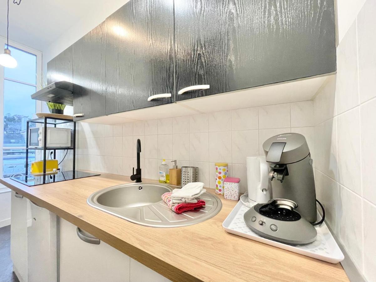 Le Passerelle 1G - Confort - Wifi - Centre Ville A Pied Quimper Luaran gambar